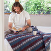 Carmen Mohair Blanket Moonlight