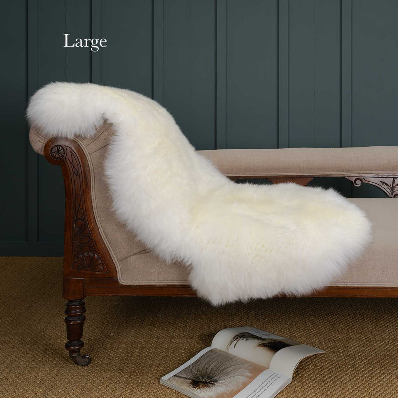 Natural White Sheepskin