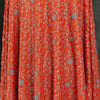 Sozni Hand Embroidered Cashmere Pashmina Orange