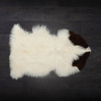 Himalayan Natural Piebald Sheepskin
