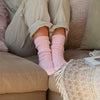 Cashmere Bed Socks Pink 4-7