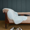 Exclusive Sheepskin Throw Powder Blue