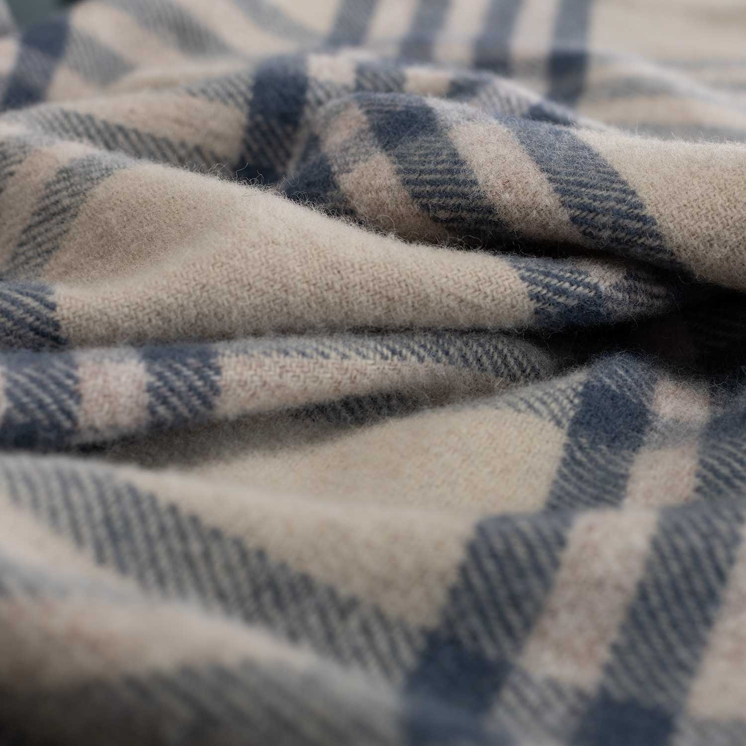 Pure New Wool Blanket Denim