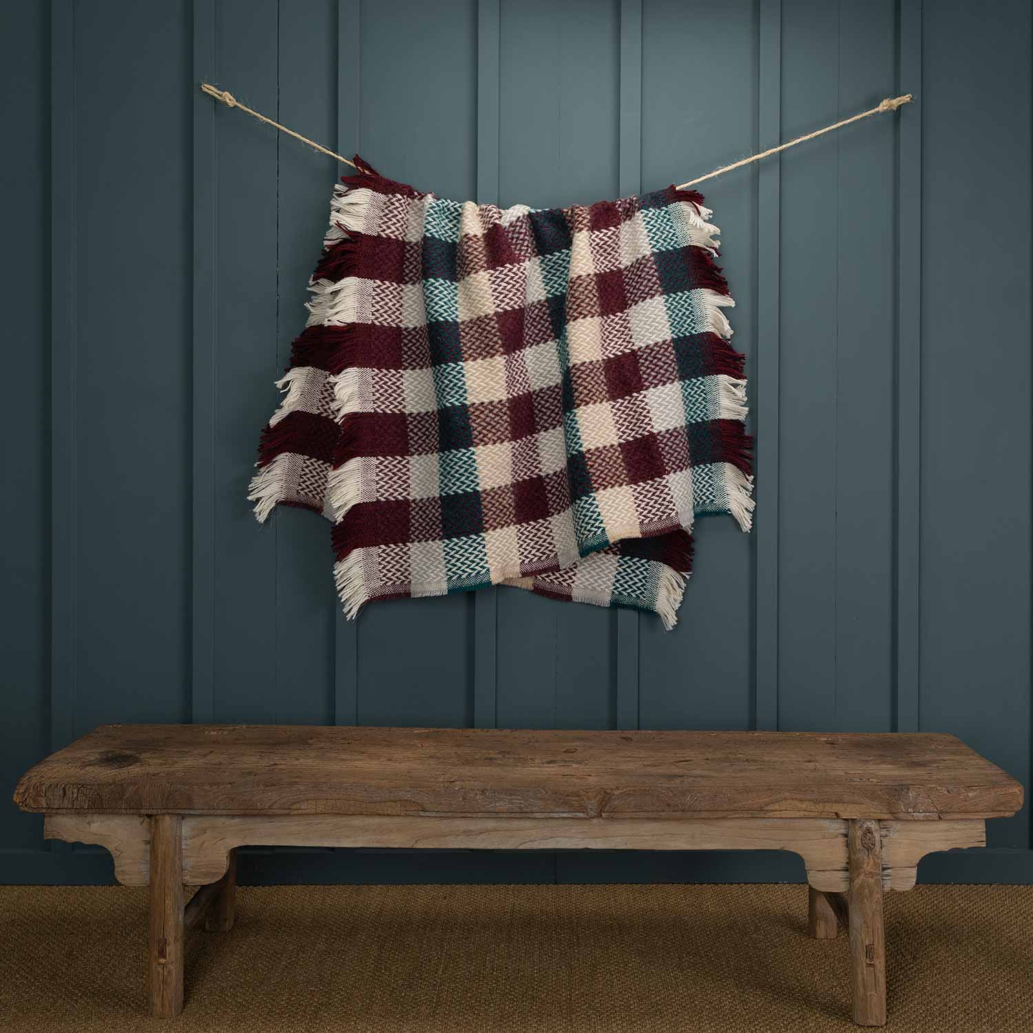 Celtic Recycled Wool Blanket