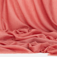 Lightweight Fine Wool Shawl Rose Gold (Second)