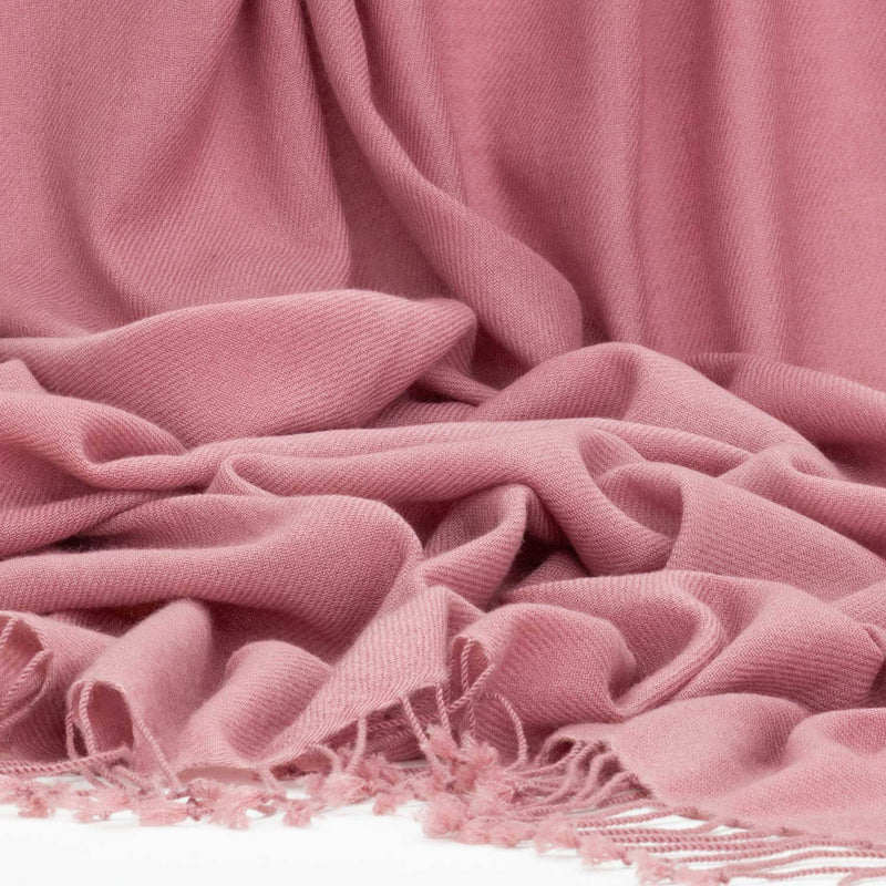 Luxury Pashmina Shawl Rose Gold