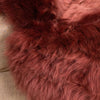 Seconds Sheepskin Rug Rosewood