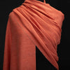 Hand Loomed Cashmere Shawl Salmon Pink (Sample)