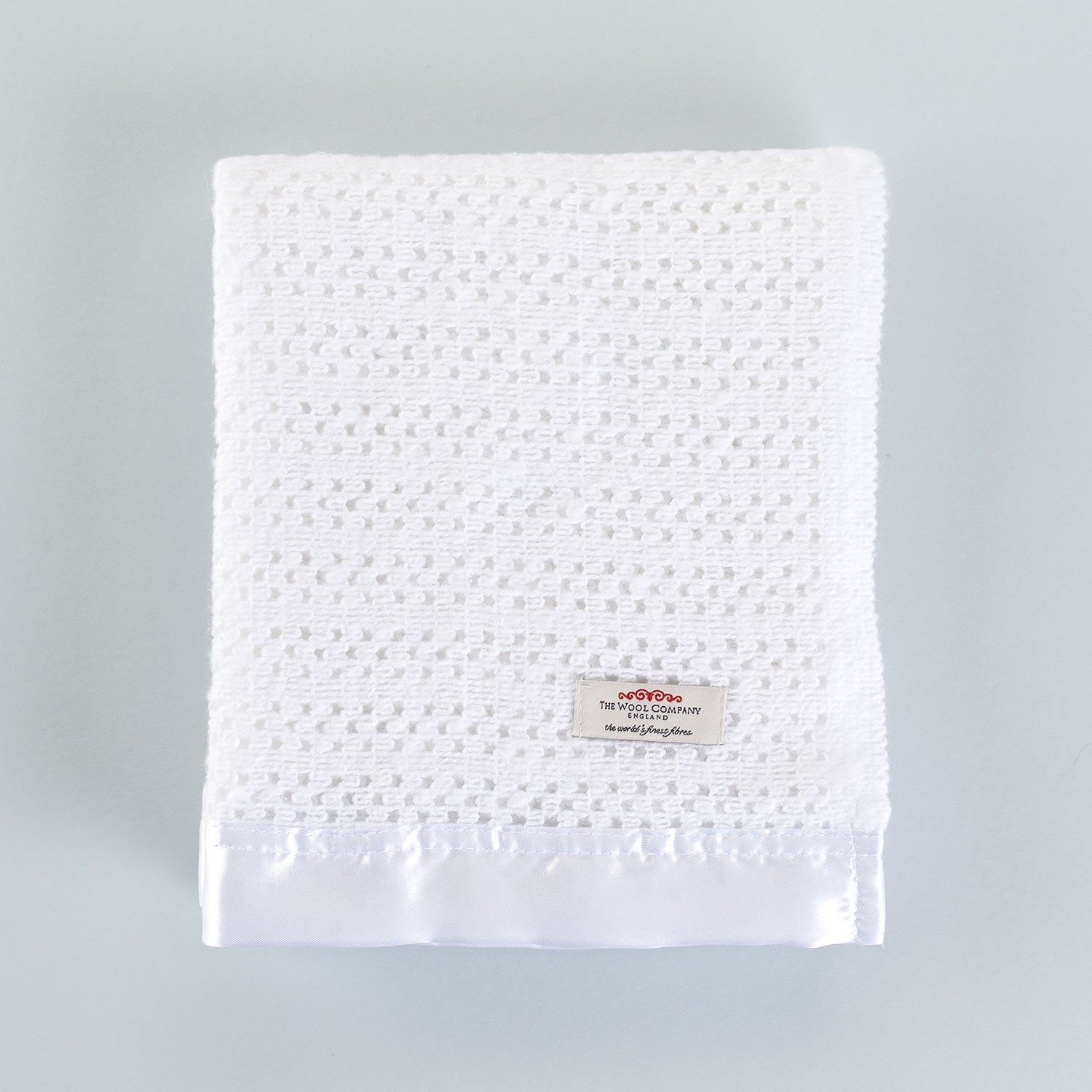 Satin Trimmed Baby Blanket