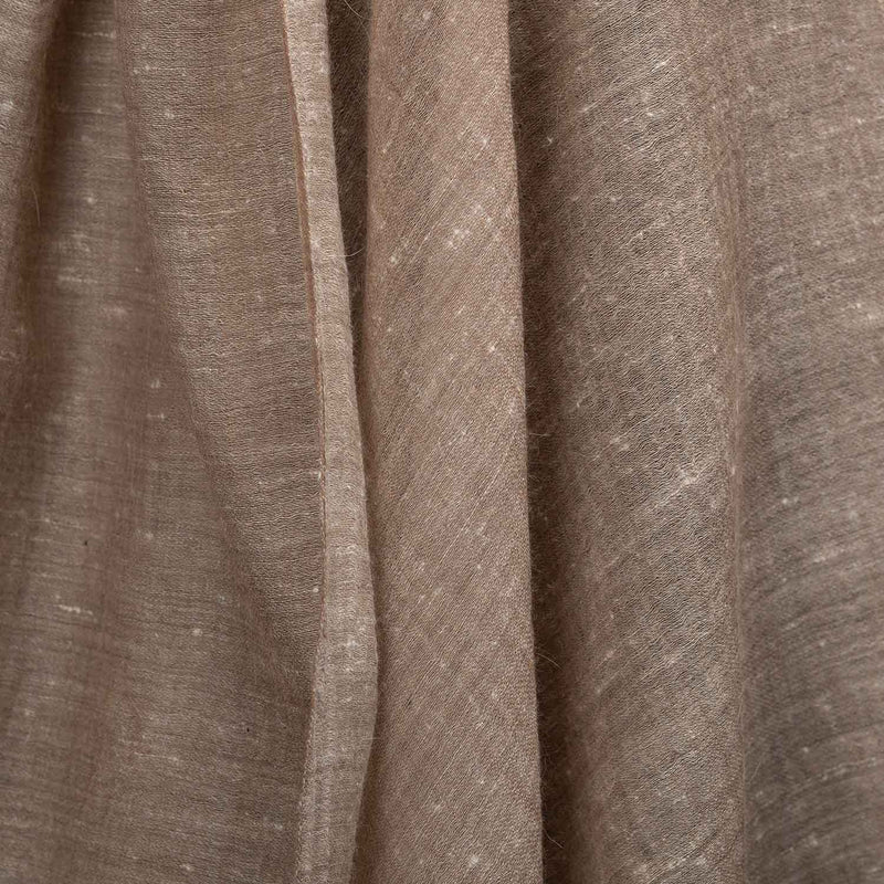 Hand Loomed Cashmere Blend Shawl Birch (Sample)