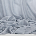Lightweight Fine Wool Shawl Silver