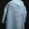 Cashmere Blend Shawl Sky Blue (Sample)