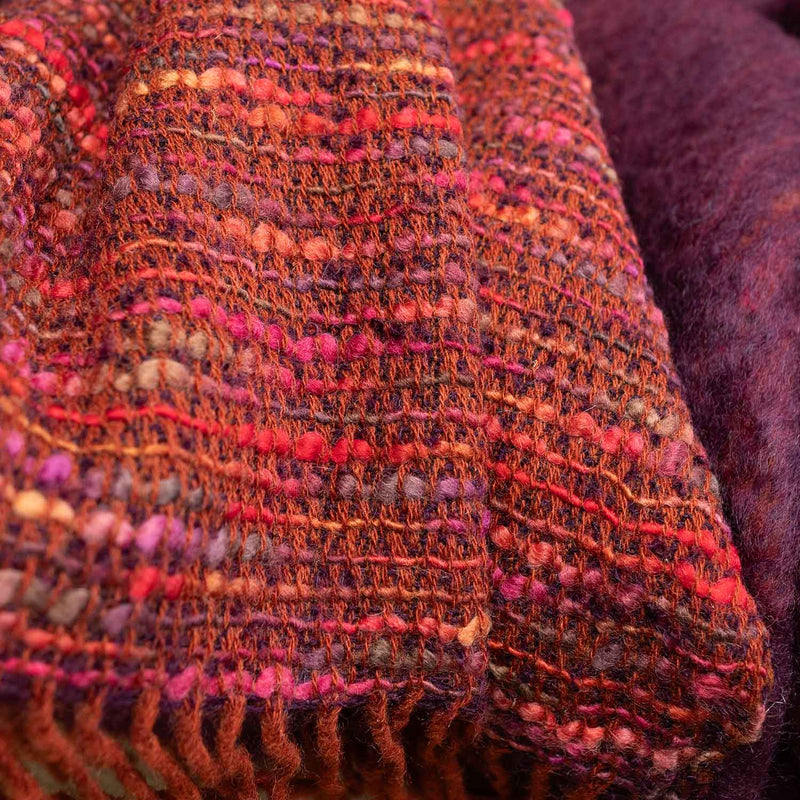 Joya Mohair Blanket Spice