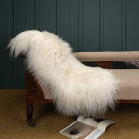 Natural White Icelandic Sheepskin