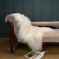 Natural White Icelandic Sheepskin