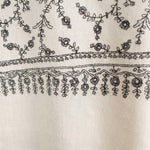 Handloomed Sozni Embroidered Chakra Shawl 'Sudarshan'