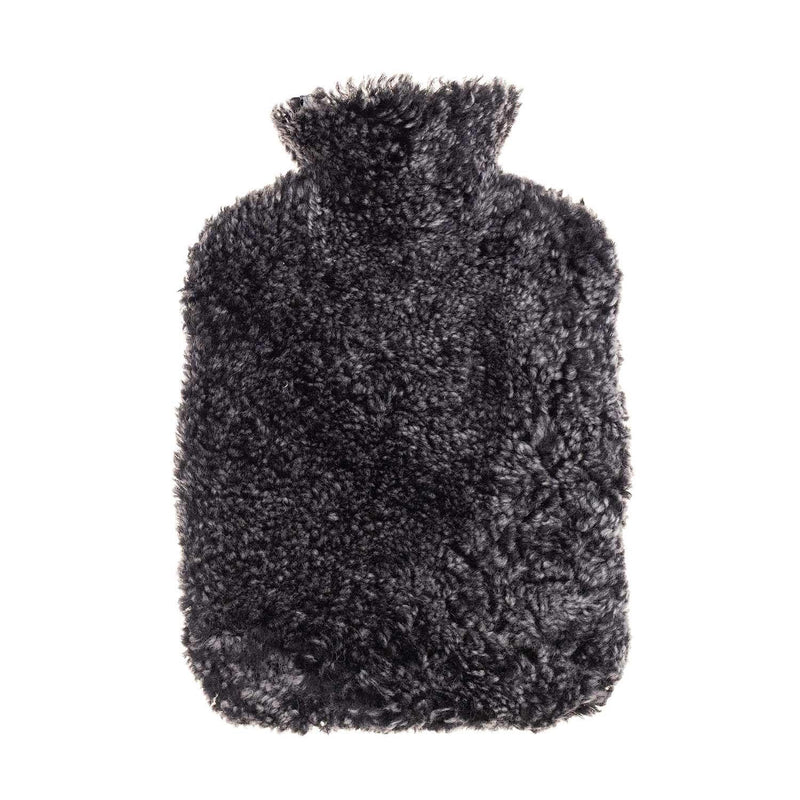 Sheepskin Hot Water Bottle Anthracite