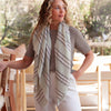 Cashmere Square Shawl Sage