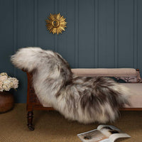 Eco Tanned Icelandic Sheepskin Grey Marble