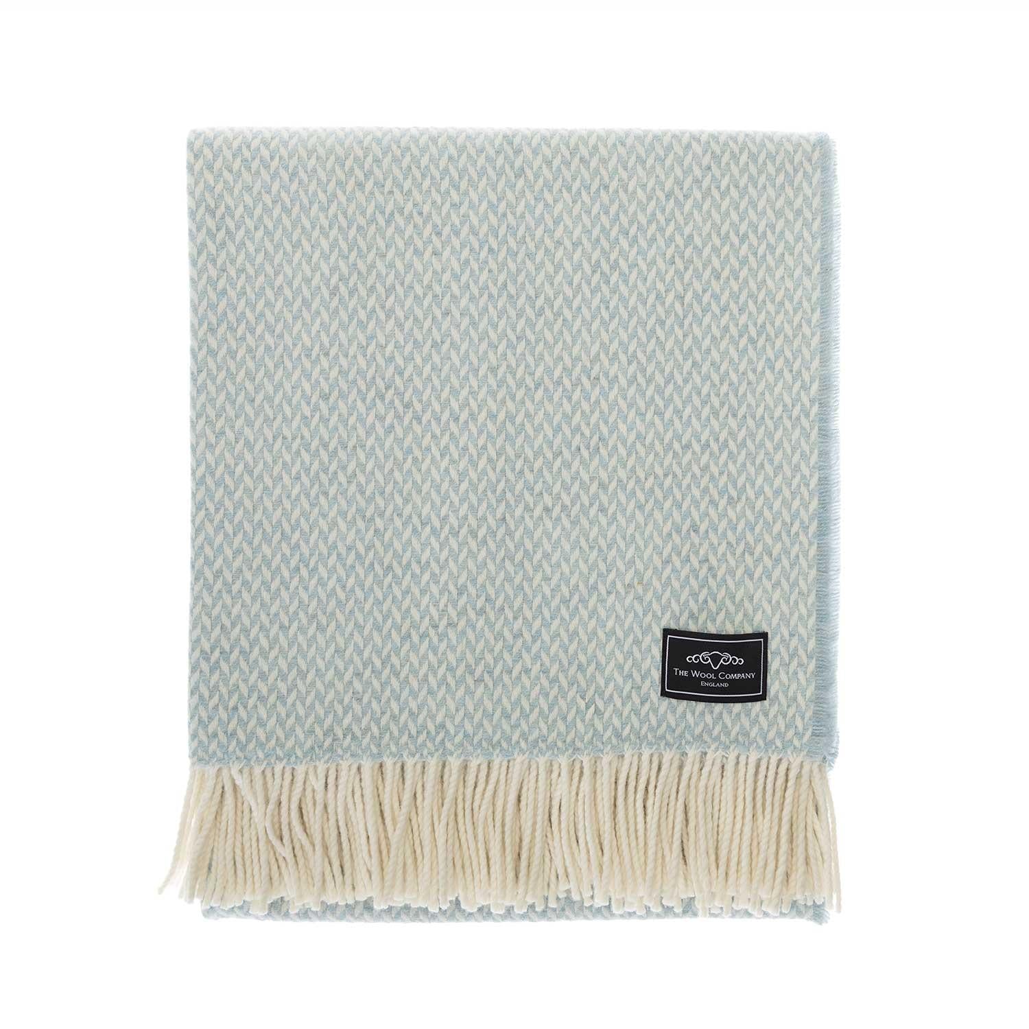 Balmoral Throw Blue Mist