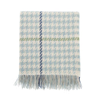 Glenmore Houndstooth Throw Opal