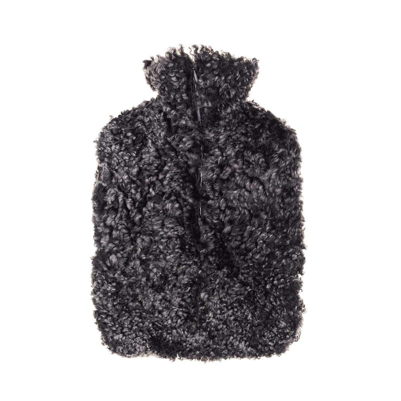 Sheepskin Hot Water Bottle Anthracite