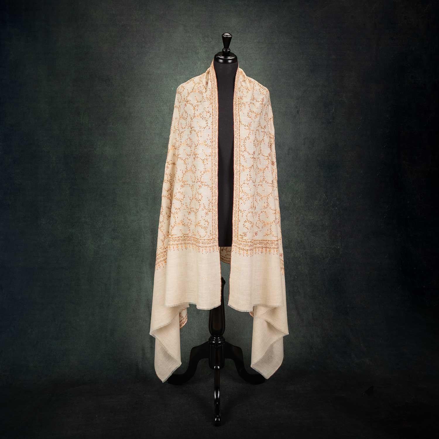 Embroidered Classic Toosh 'Mayajaal Shawl Mallika'