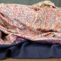 Mahroon Sozni Jamawar Pashmina Tantric