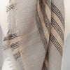 Cashmere Square Shawl Silver