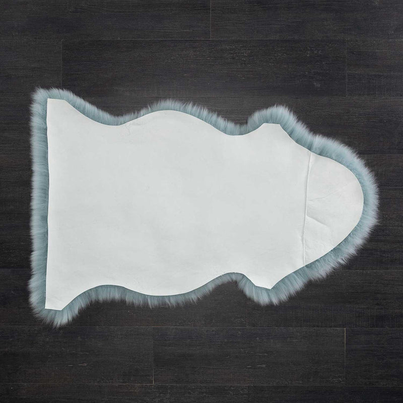 Seconds Sheepskin Rug Duck Egg