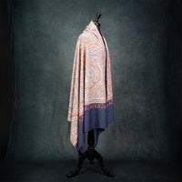 Mahroon Sozni Jamawar Pashmina Tantric