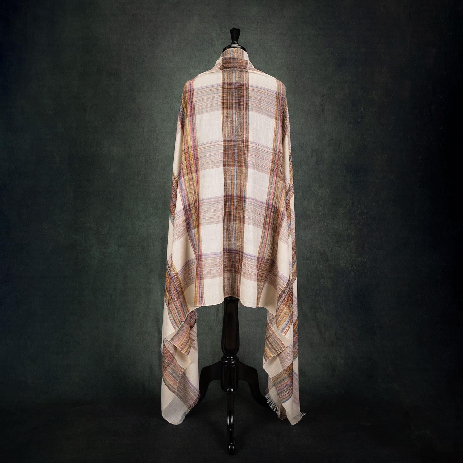 Handwoven Music Series 'Rainbow Stole'