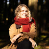 Liso Mohair Scarf Russet