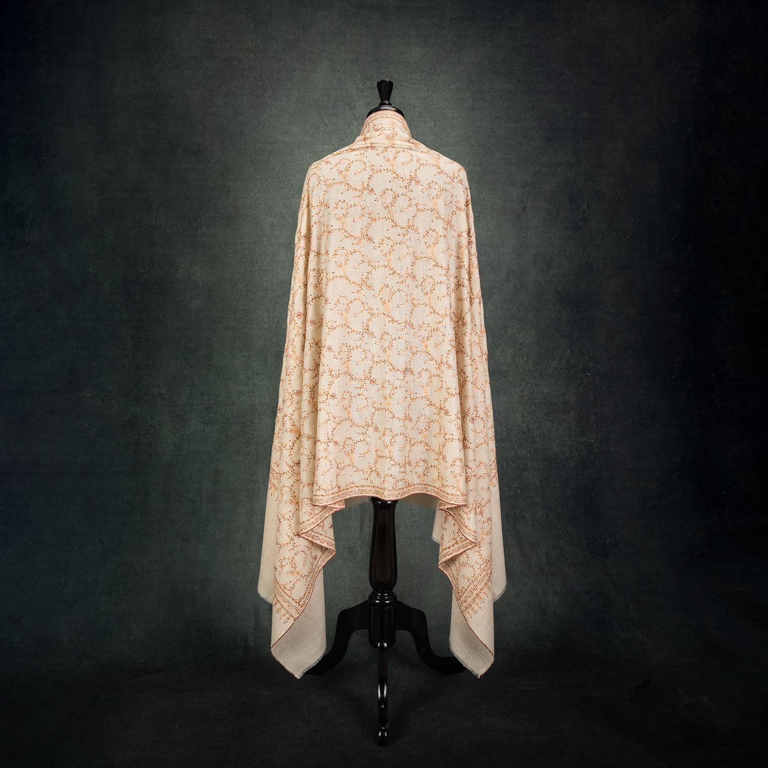 Embroidered Classic Toosh 'Mayajaal Shawl Mallika'