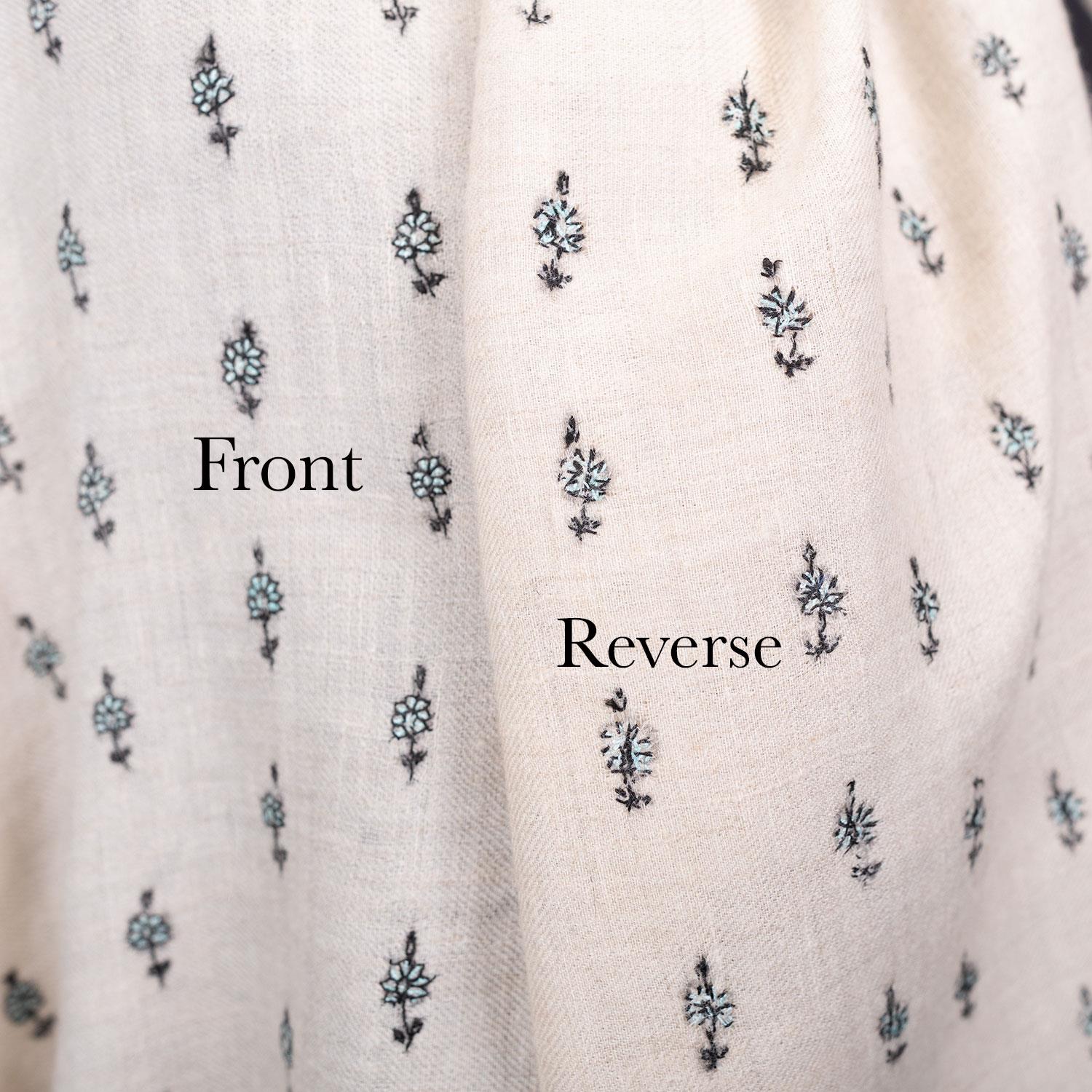 Sozni Embroidered Cashmere Pashmina Humayra