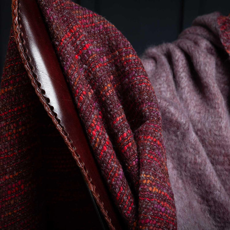 Jewel Mohair Blanket Sunset