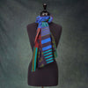 Luxe Geometric Shawl Midnight