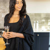 Celeste Cashmere Shawl Black