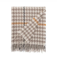 Glenmore Houndstooth Throw Sand