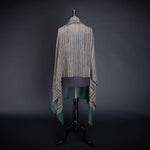Ikat Pashmina Shawl 'Clouds of Ladakh' Forest