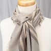 Cashmere Square Shawl Silver