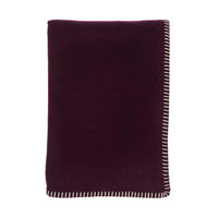 Cadiz Merino Blanket Blackcurrant