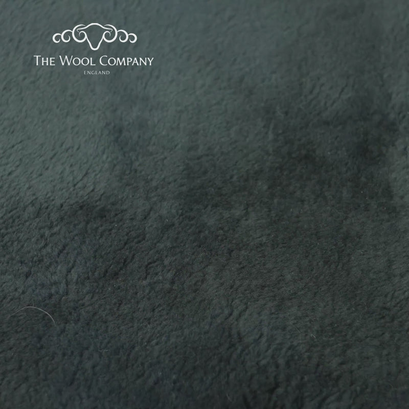 Exclusive Sheepskin Throw Conifer