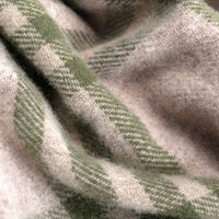 Pure New Wool Blanket Olive
