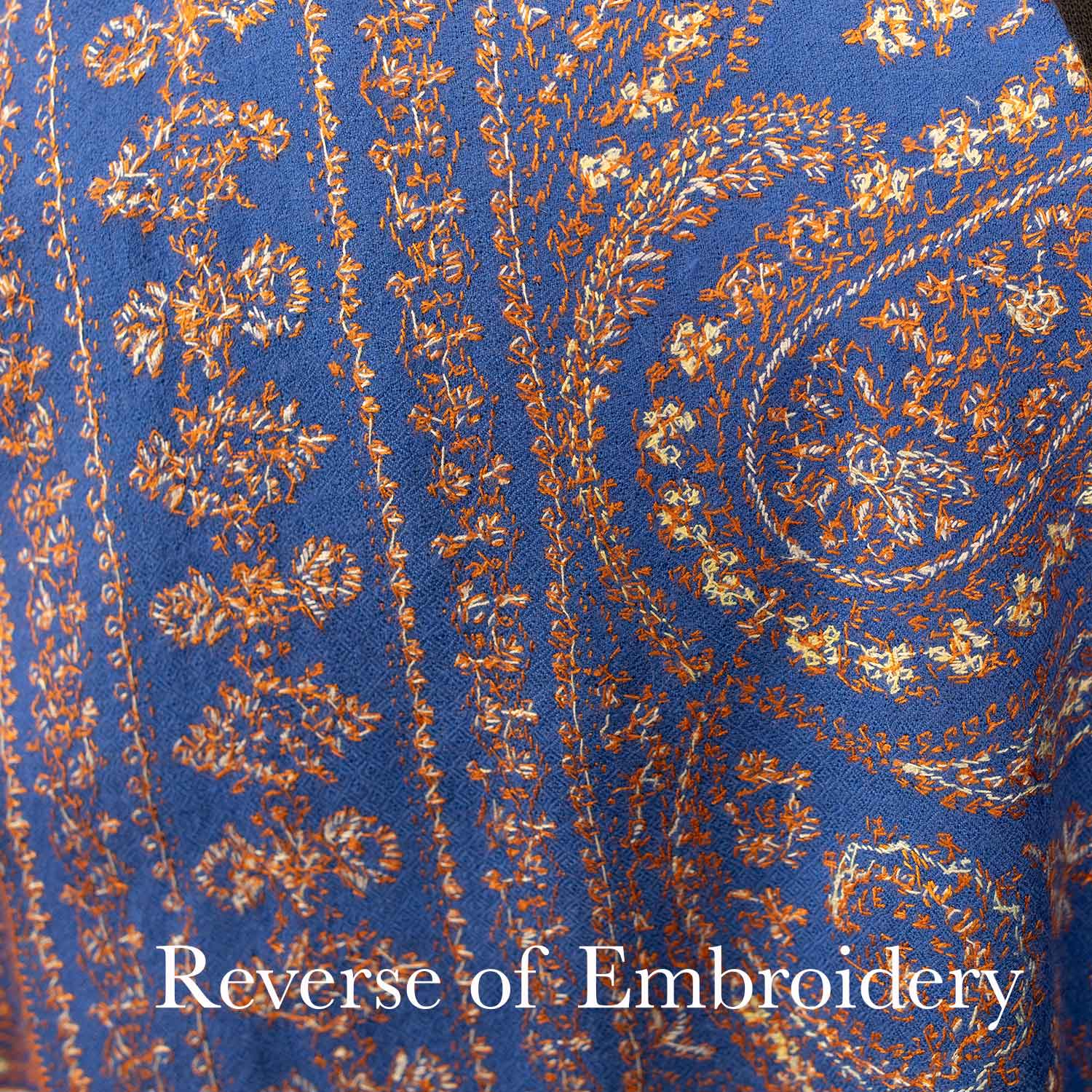Hand Embroidered Exclusive Cashmere Pashmina