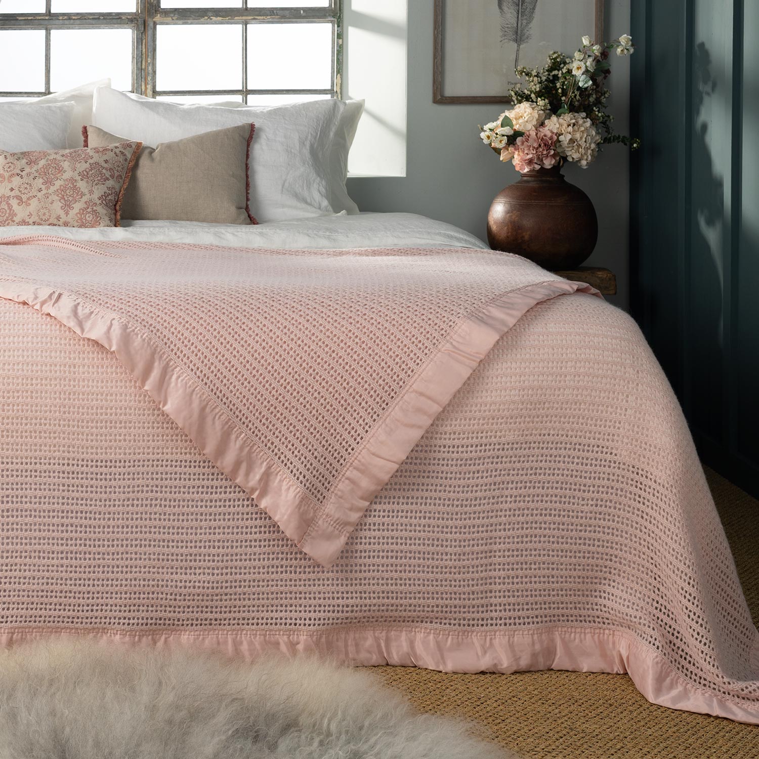 Merino Wool Throw Super King Wool Blanket King Bed Wool Blanket