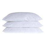 British-made 100% British wool pillow adjustable fill level 220 thread count 100% cotton casing with zip By The Wool Company