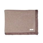 Double Sided Cashmere Blanket Mocha