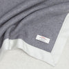 Double Sided Cashmere Blanket Grey