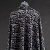Hand Embroidered Cashmere Pashmina Black Floral